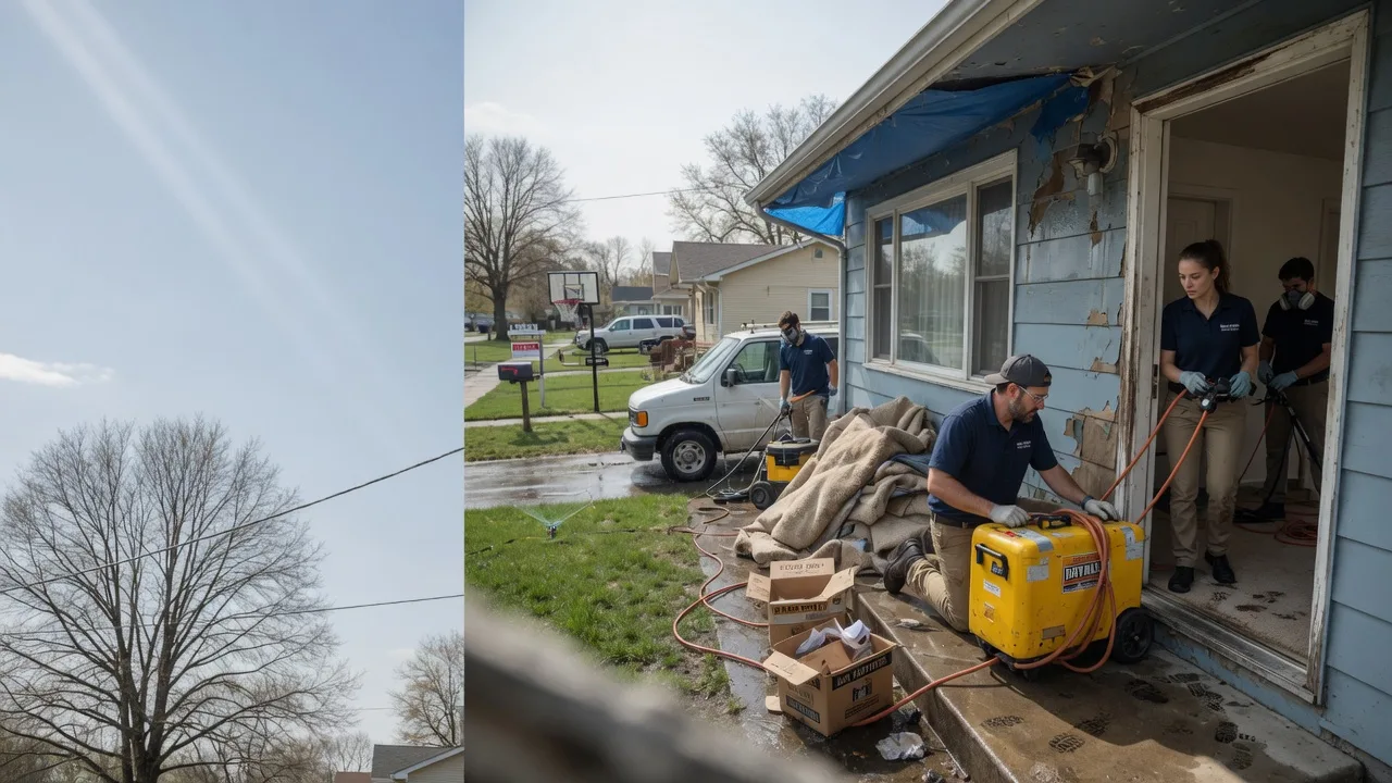 Basement Flood Cleanup in Pemberton, OH near me